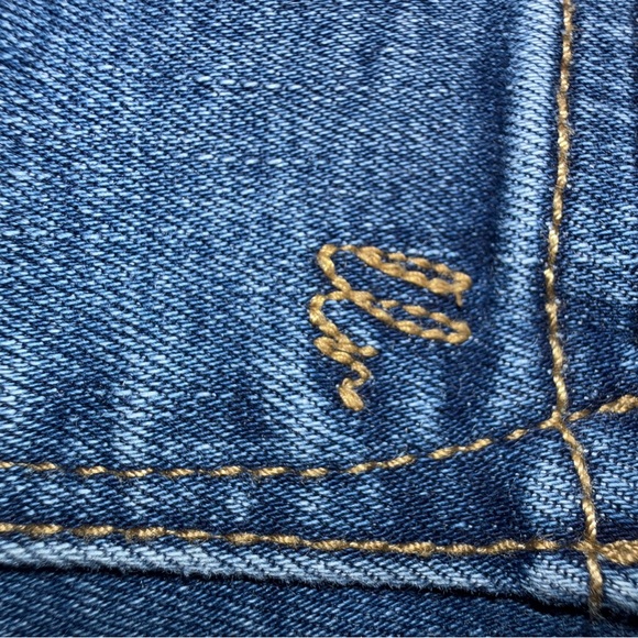 LuLaRoe Light Blue Straight Leg Jeans - Picture 4 of 8